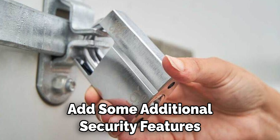 Add Some Additional Security Features 