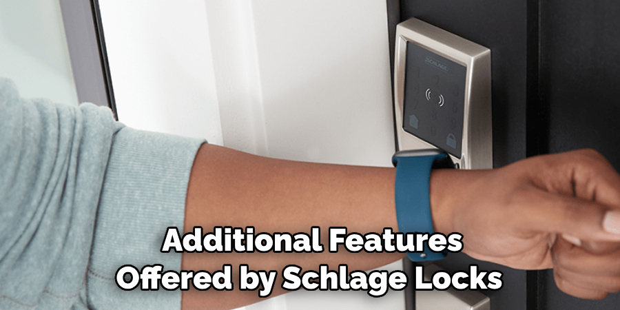  Additional Features Offered by Schlage Locks 