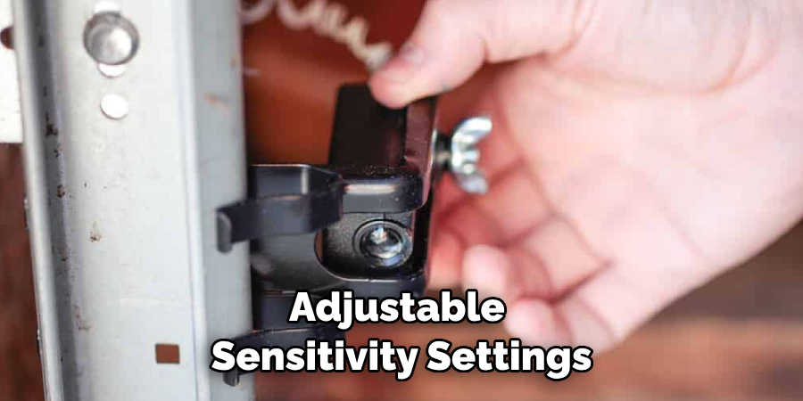 Adjustable Sensitivity Settings