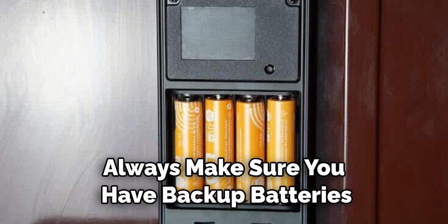 Always Make Sure You Have Backup Batteries