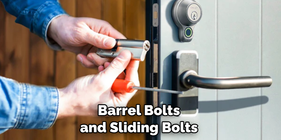 Barrel Bolts and Sliding Bolts 