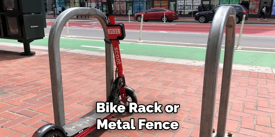  Bike Rack or Metal Fence