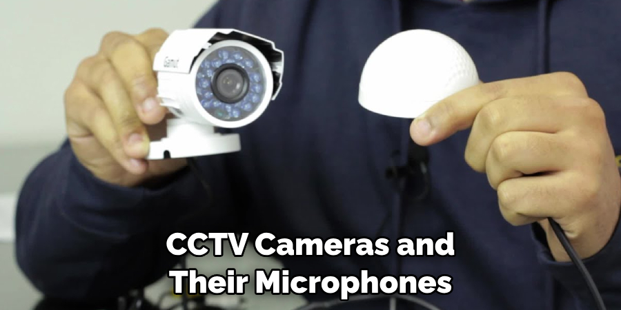 CCTV Cameras and Their Microphones