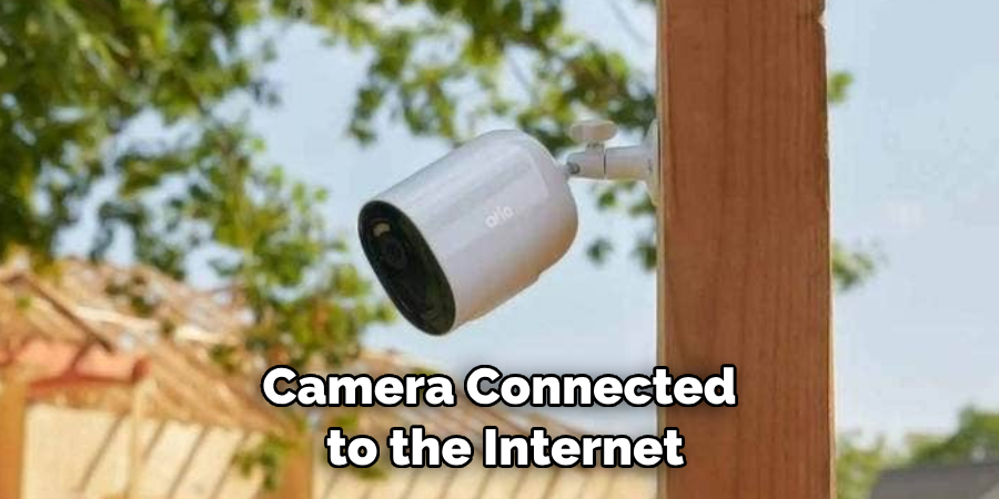 Camera Connected to the Internet