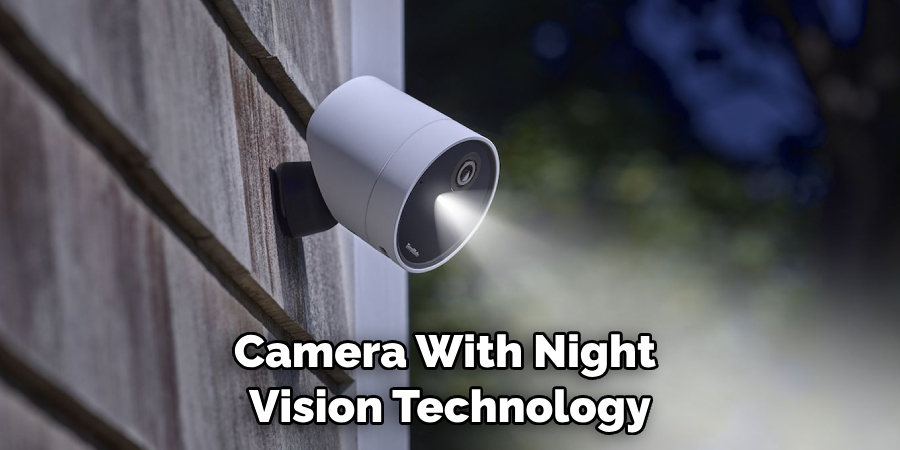 Camera With Night Vision Technology