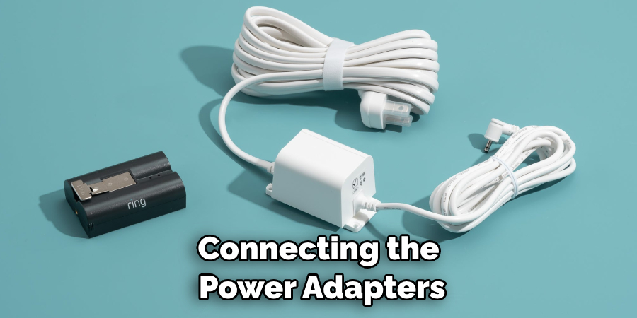 Connecting the Power Adapters
