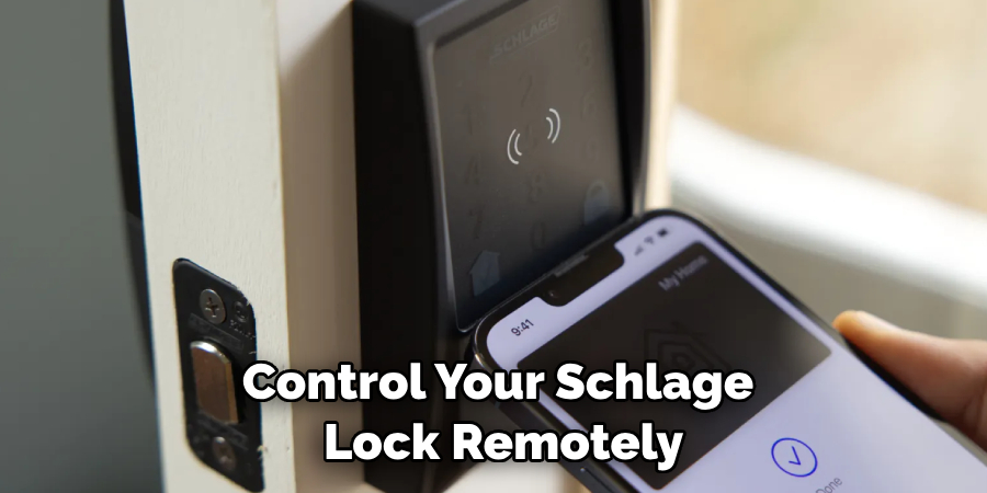 Control Your Schlage Lock Remotely