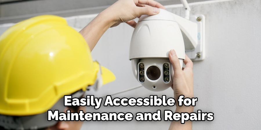 Easily Accessible for Maintenance and Repairs