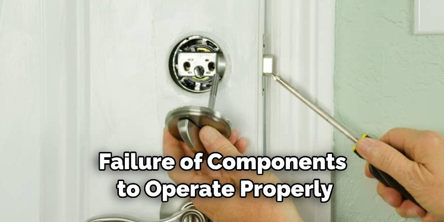 Failure of Components to Operate Properly