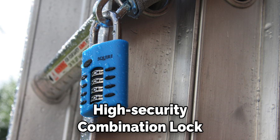  High-security Combination Lock