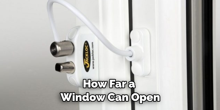 How Far a Window Can Open