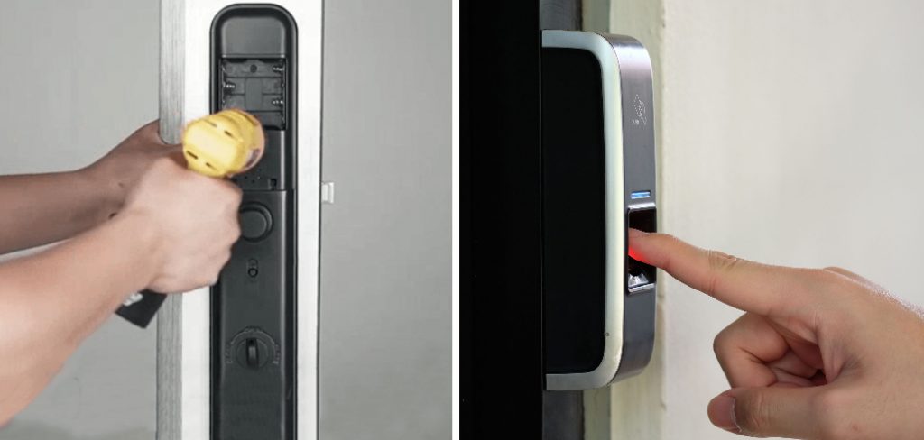 How to Install Fingerprint Door Lock