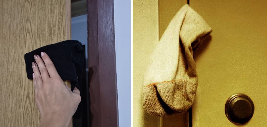 How to Lock a Door With a Sock