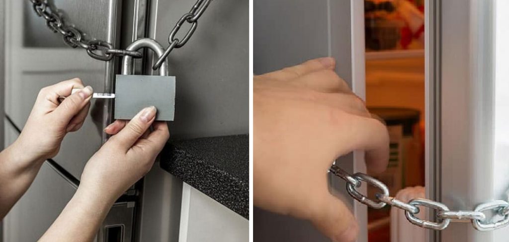 How to Put a Lock on a Refrigerator