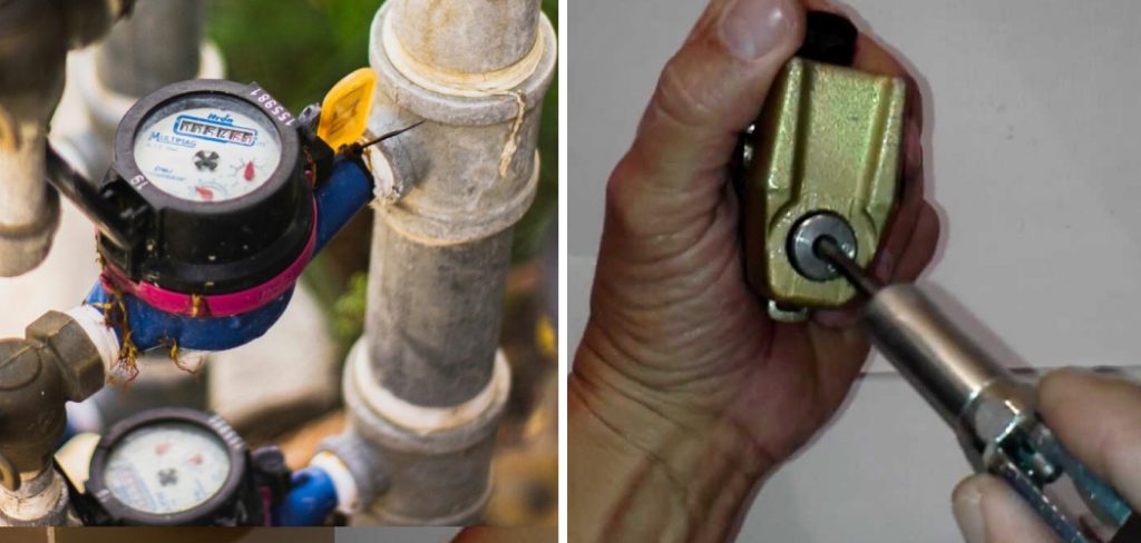 How to Remove Lock From Gas Meter