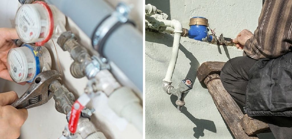How to Remove Water Meter Lock