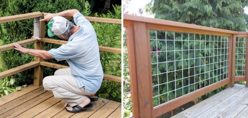 How to Secure Wobbly Deck Railing