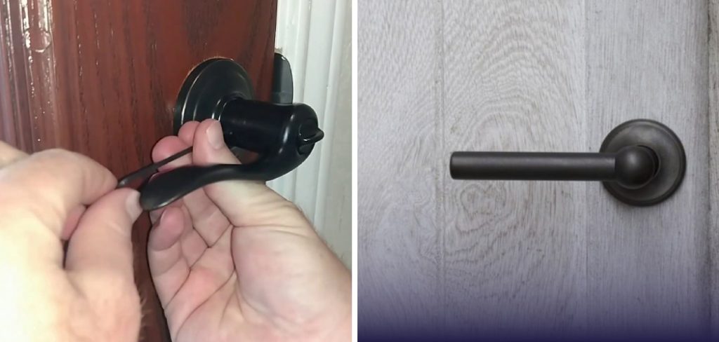 How to Tighten a Kwikset Door Handle