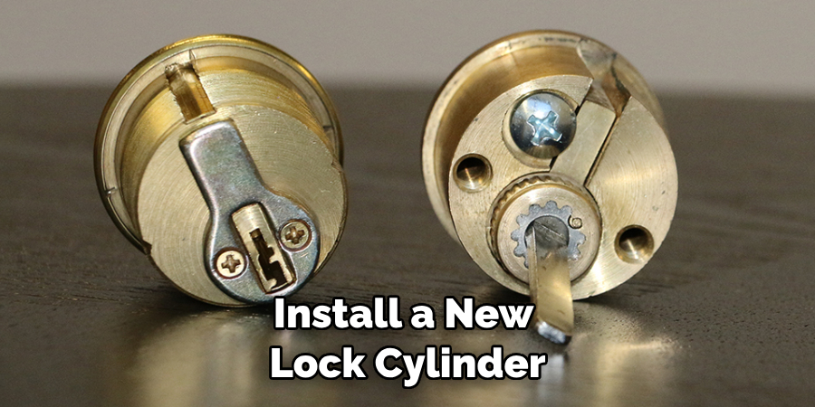 Install a New Lock Cylinder
