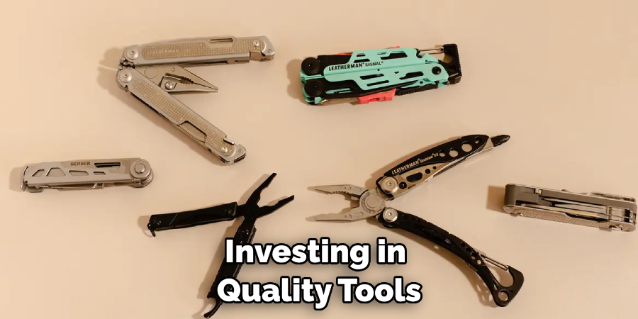 Investing in Quality Tools