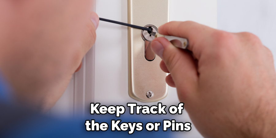 Keep Track of the Keys or Pins