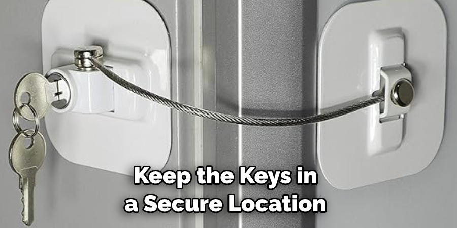  Keep the Keys in a Secure Location