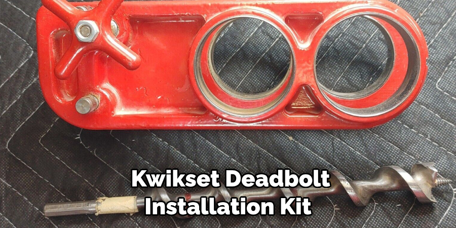  Kwikset Deadbolt Installation Kit 