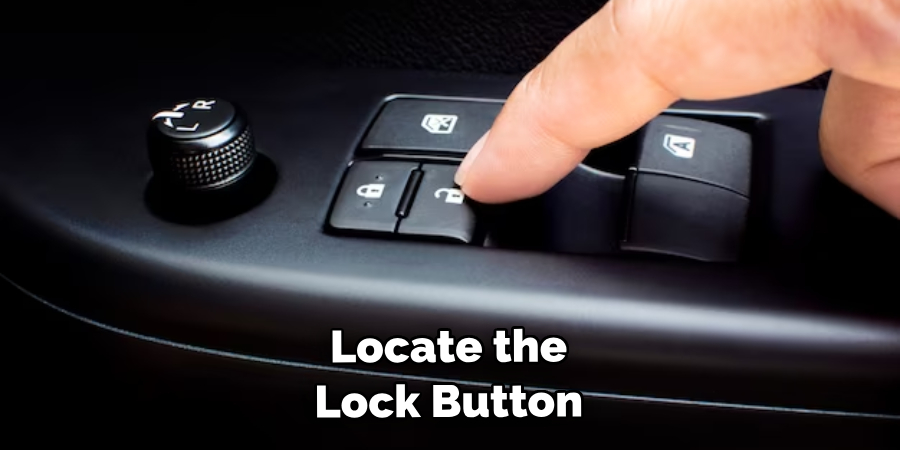 Locate the Lock Button