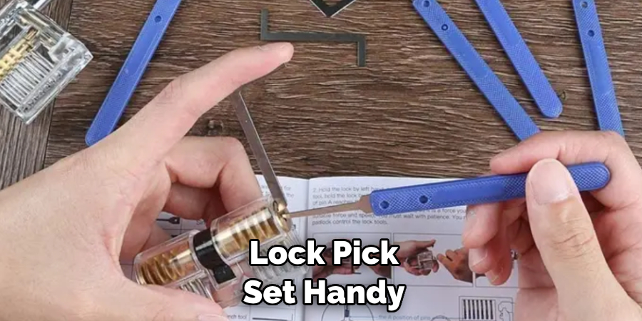  Lock Pick Set Handy