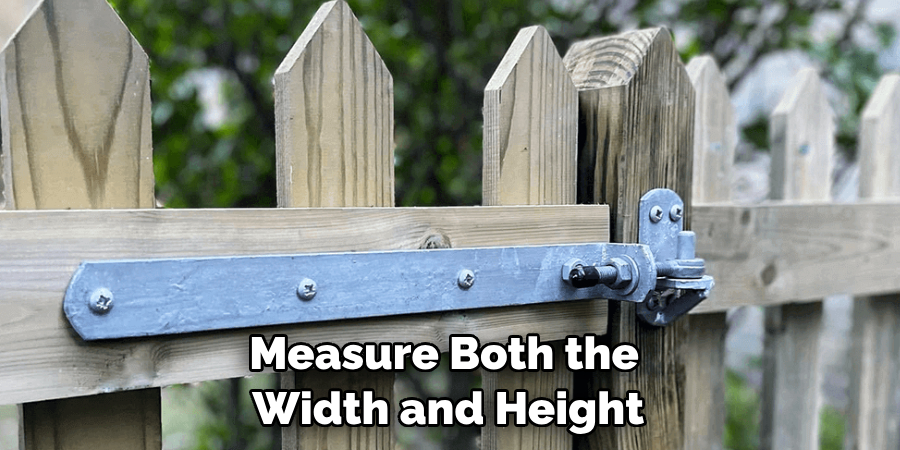 Measure Both the Width and Height