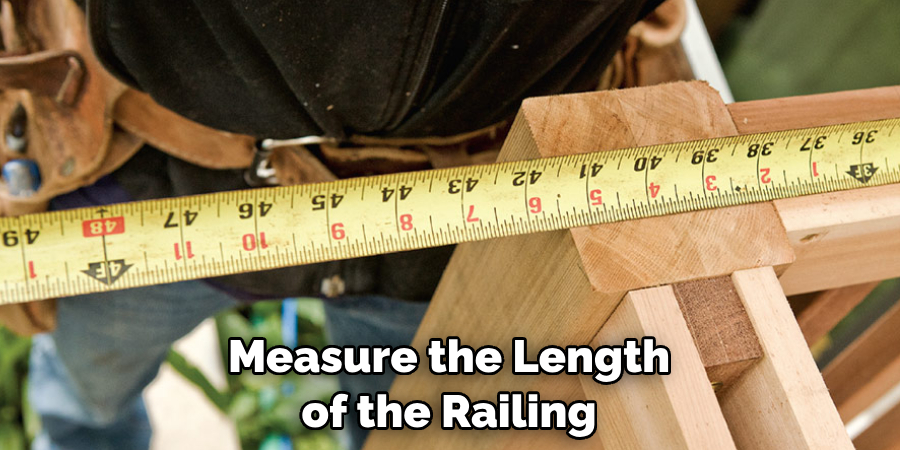 Measure the Length of the Railing