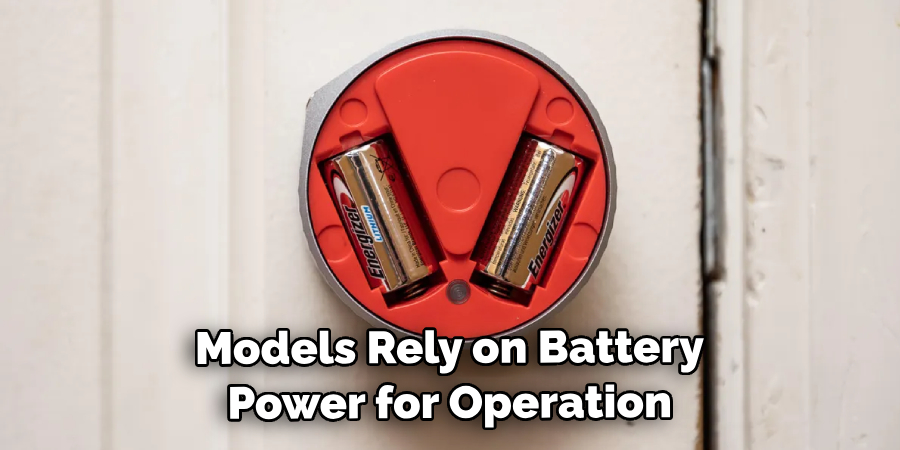 Models Rely on Battery Power for Operation