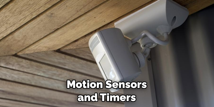 Motion Sensors and Timers