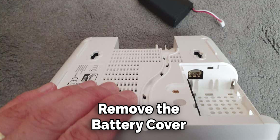 Remove the Battery Cover