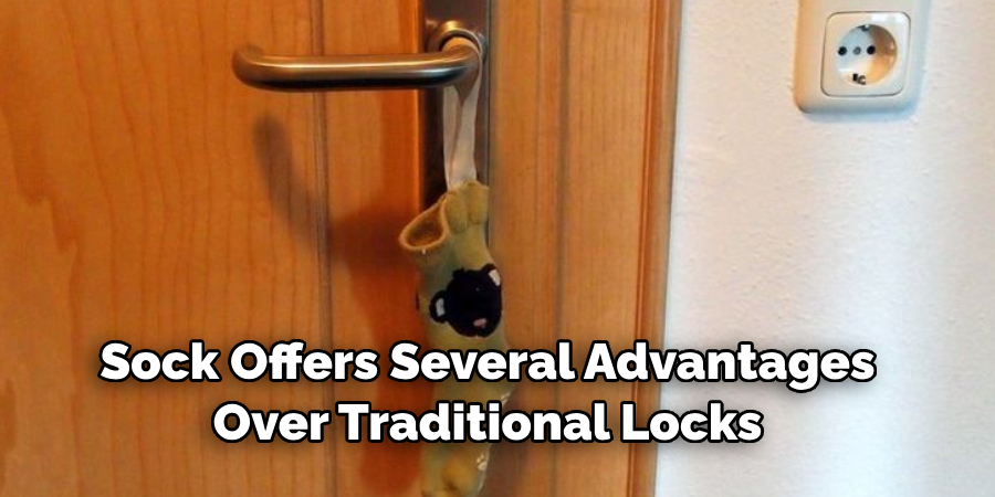  Sock Offers Several Advantages
 Over Traditional Locks