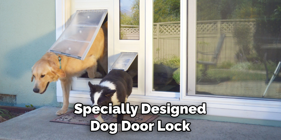  Specially Designed Dog Door Lock