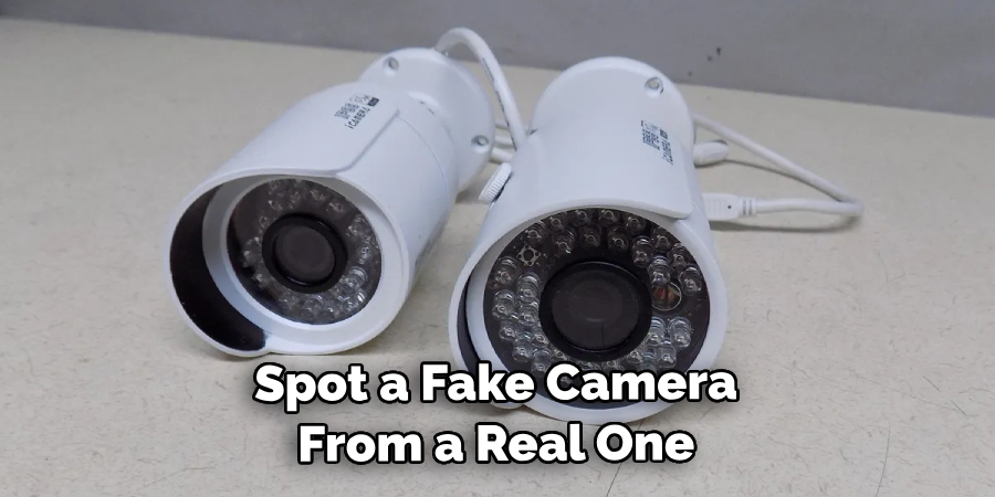 Spot a Fake Camera From a Real One