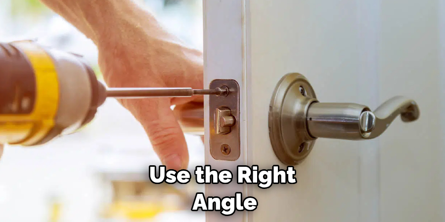 Use the Right Angle