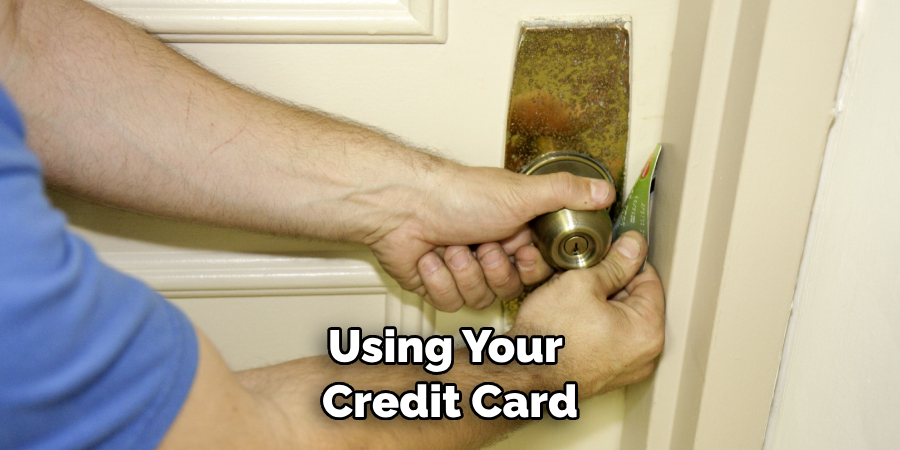 Using Your Credit Card