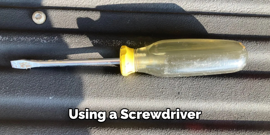 Using a Screwdriver 
