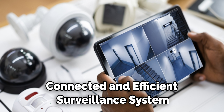 Connected and Efficient Surveillance System
