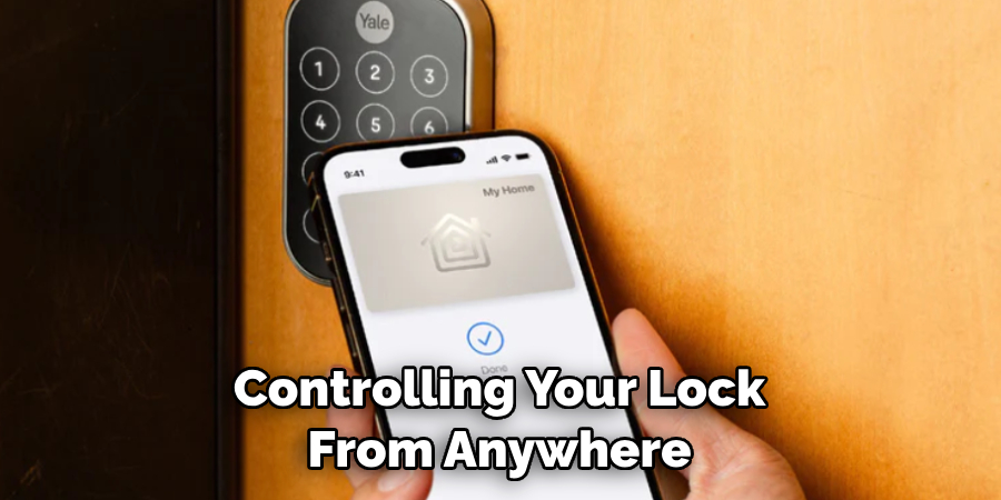 Controlling Your Lock From Anywhere