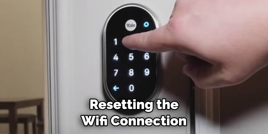 Resetting the Wifi Connection