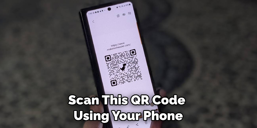 Scan This QR Code Using Your Phone