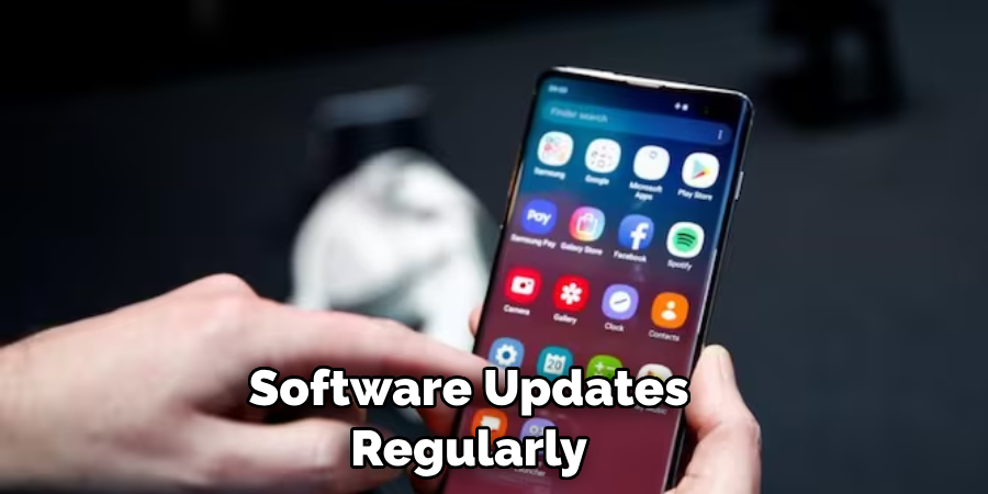  Software Updates Regularly