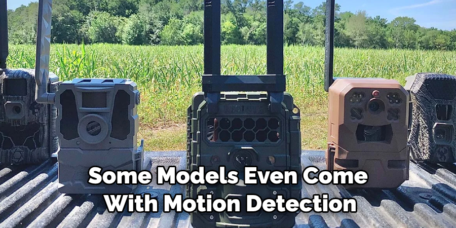 Some Models Even Come With Motion Detection