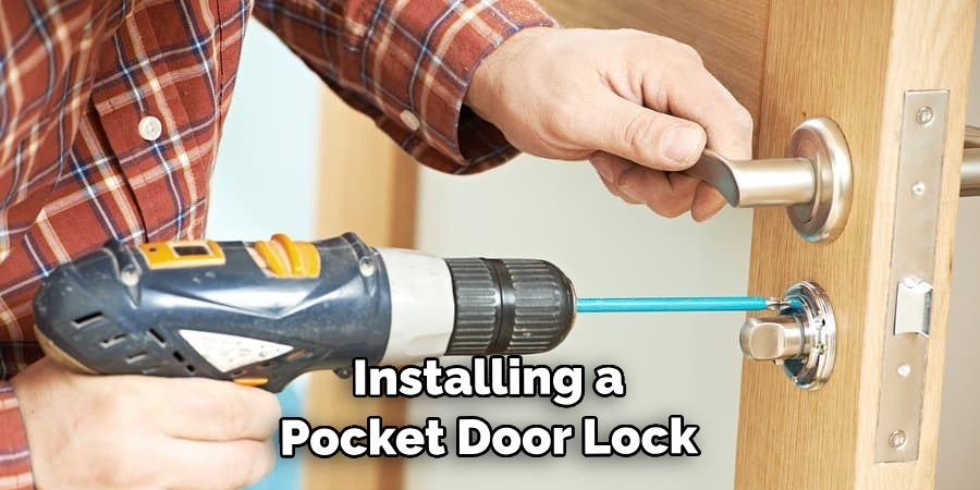 Installing a Pocket Door Lock