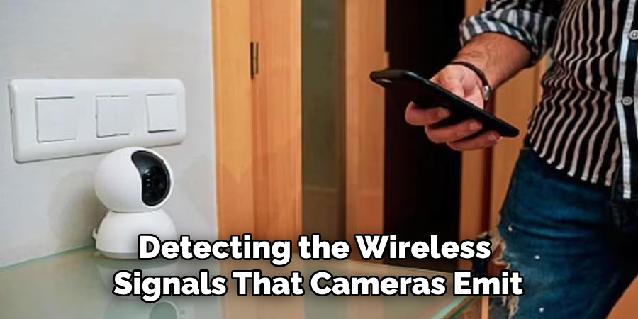 Detecting the Wireless Signals That Cameras Emit