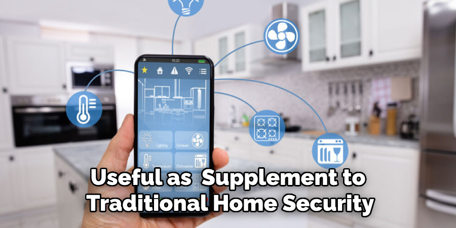 Useful as  Supplement to
 Traditional Home Security