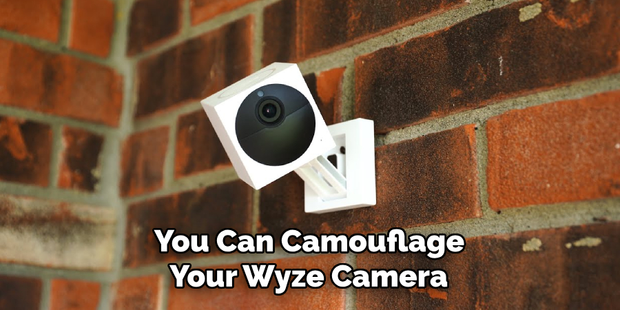 You Can Camouflage Your Wyze Camera 